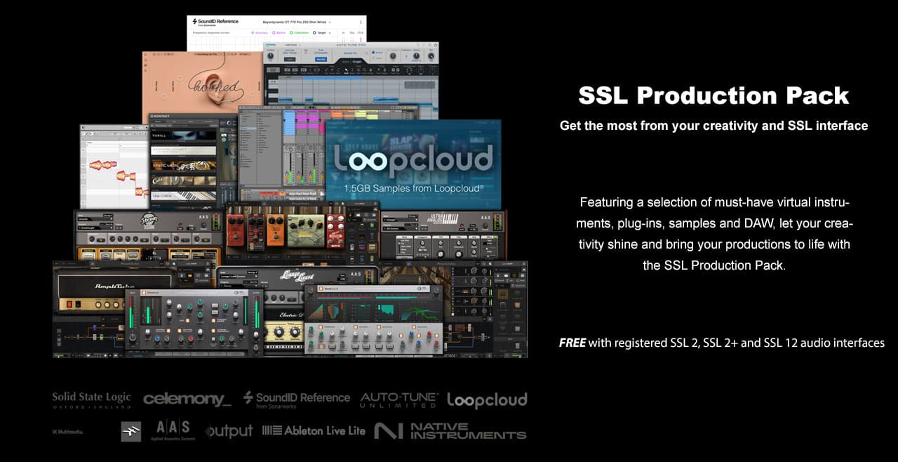 Solid State Logic Production Pack