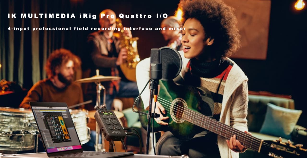 iK Multimedia iRig Pro Quattro IO Content