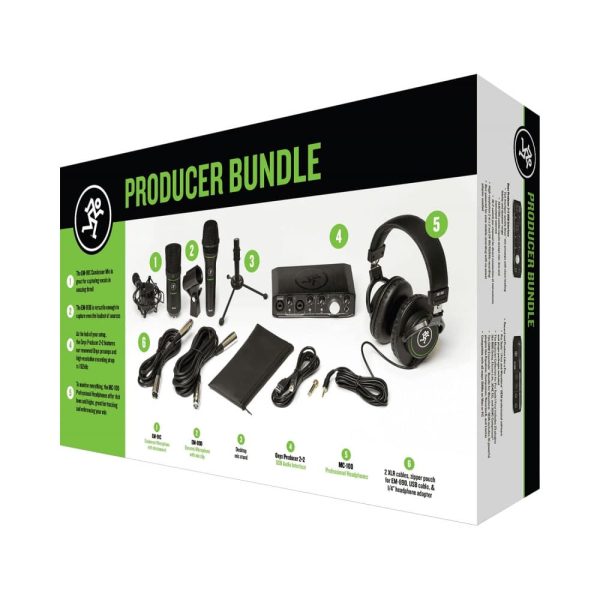 Mackie Producer Bundle Box Back
