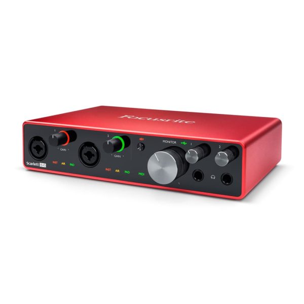 Focusrite Scarlett 8i6 G3 Angle