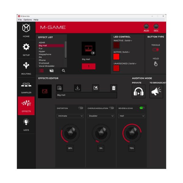 M-Audio M-GAME Solo Effects
