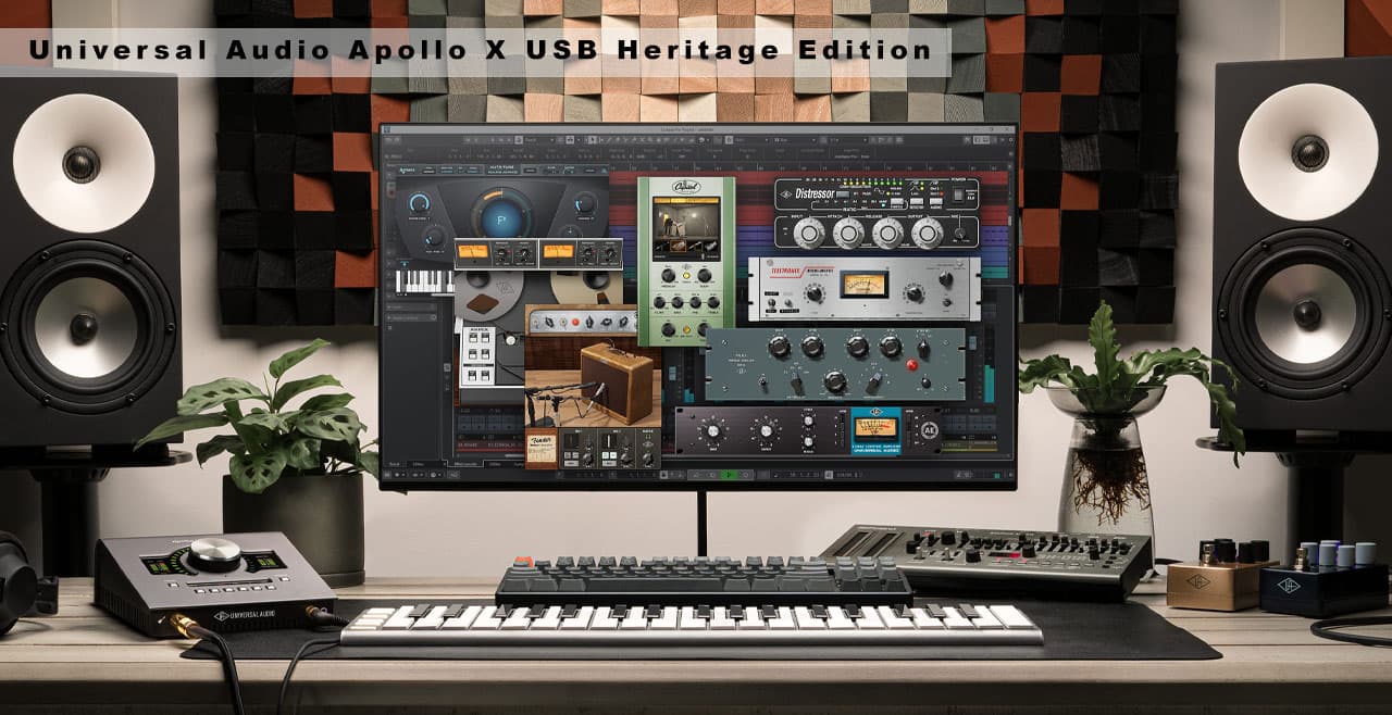 Universal Audio Apollo Twin X USB Heritage Edition Content