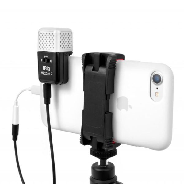 iK Multimedia iRig Mic Cast 2 Setup