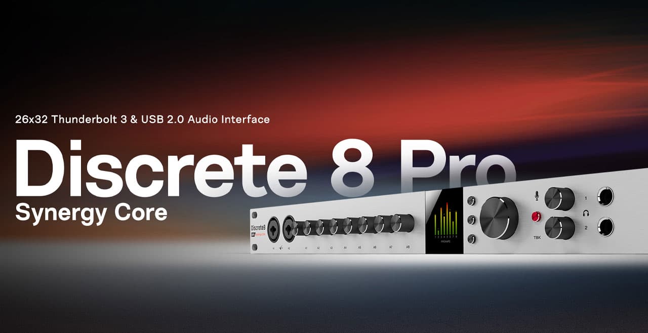 Antelope Audio Discrete 8 Pro Synergy Core Content