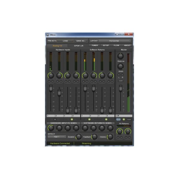 Avid M-Box 3 Pro Control Panel