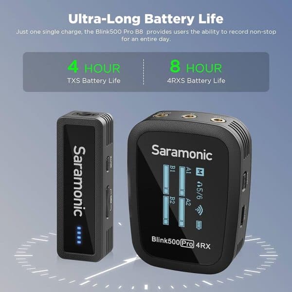 Saramonic Blink500 Pro B8 Battery