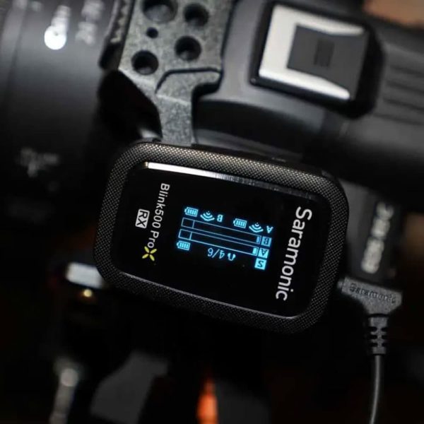 Saramonic Blink500 ProX RX On Camera