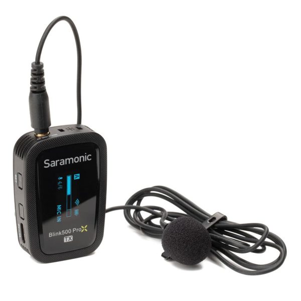 Saramonic Blink500 ProX TX Angle