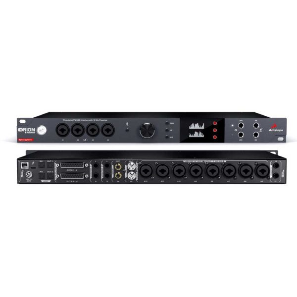 Antelope Audio Orion Studio Synergy Core Front & Back