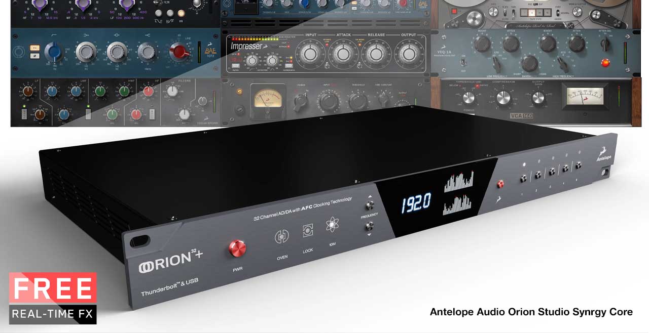 Antelope Audio Orion Studio Synergy Core More