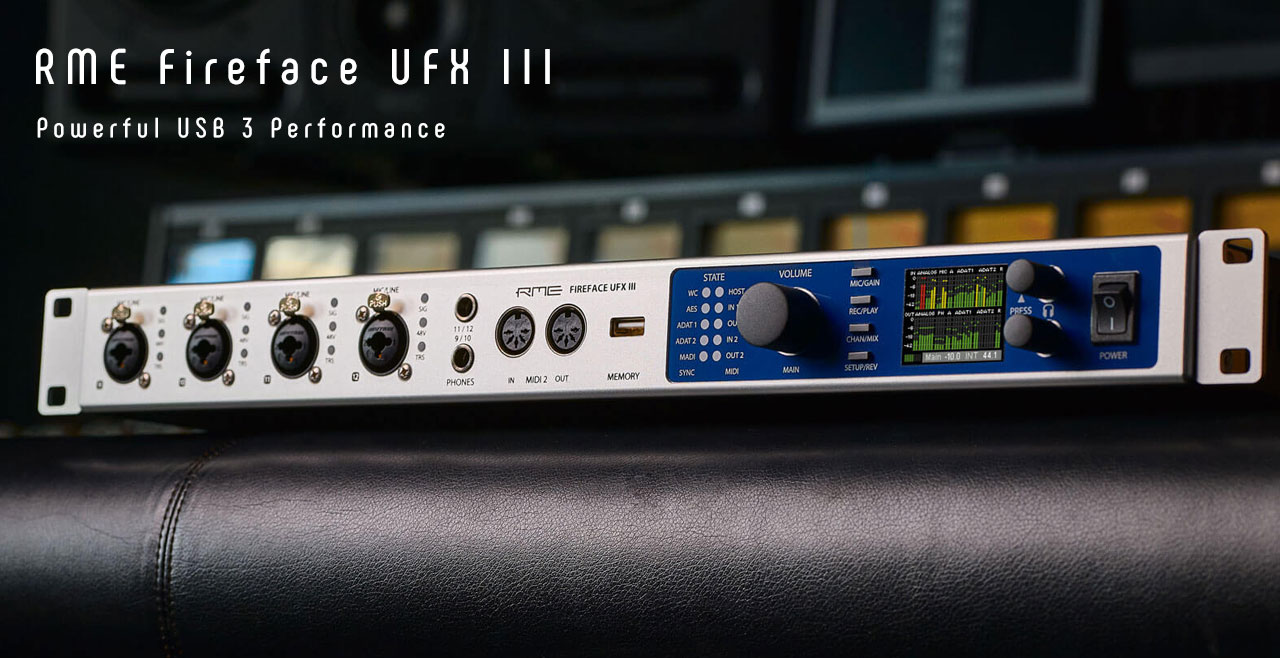 RME Fireface UFX III More