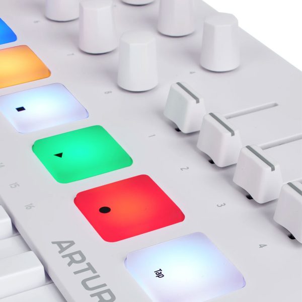 Arturia MiniLab 3 Alpine White Pads