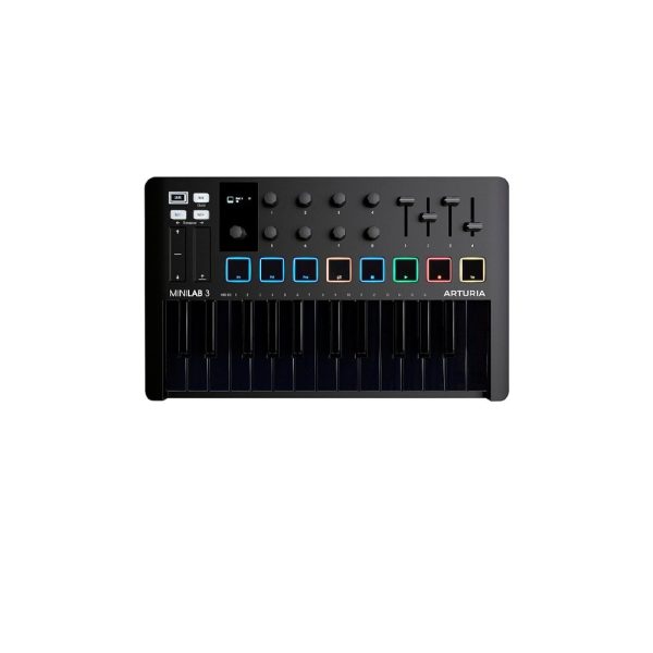 Arturia MiniLab 3 Deep Black