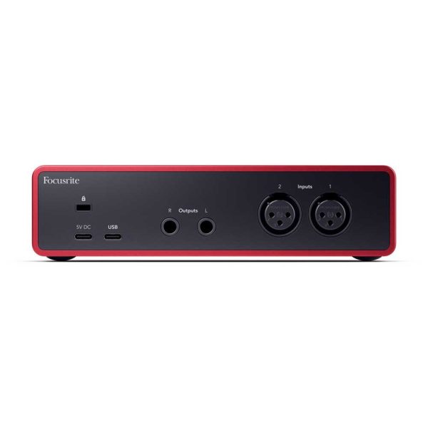 Focusrite Scarlett 2i2 4th Generation Back