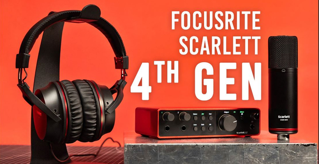 Focusrite Scarlett 2i2 Studio 4th Generation Content
