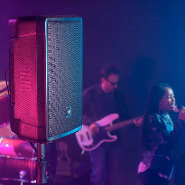 JBL IRX108BT In Use