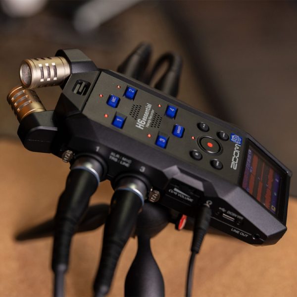 Zoom H6essential In use