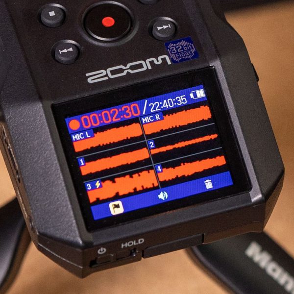 Zoom H6essential WaveForm