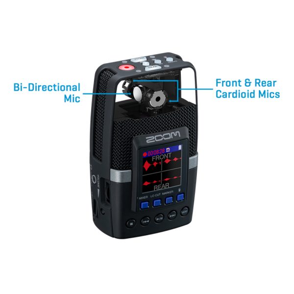 ZOOM H2essential Open