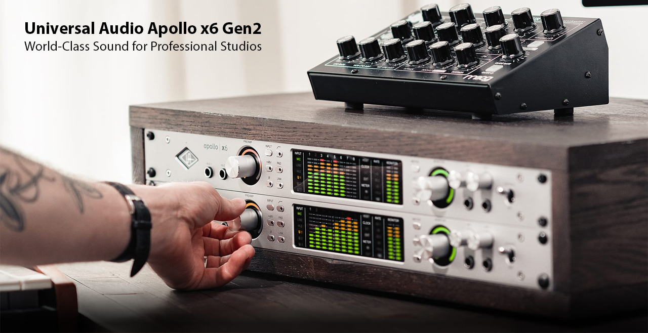 Universal Audio Apollo x6 Gen2 Essentials Content