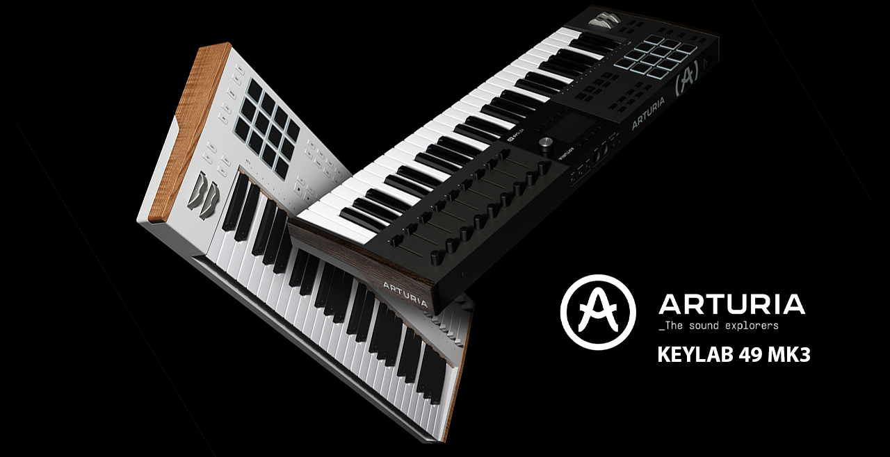 Arturia KeyLab 49 MK3 Black Content