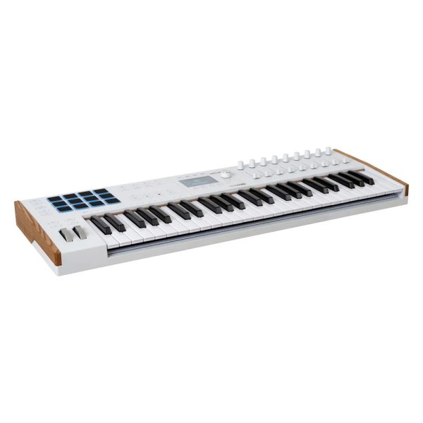 Arturia KeyLab 49 MK3 White Angle