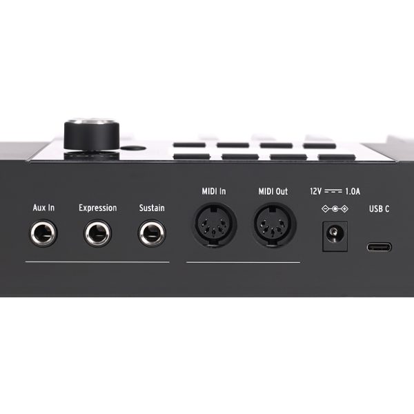 Arturia KeyLab 61 MK3 Black Back Detail