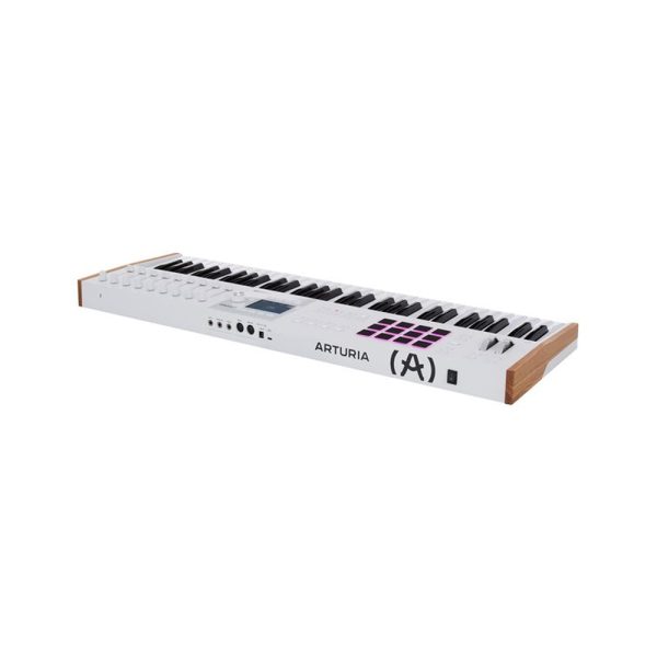 Arturia KeyLab 61 MK3 White Back Angle