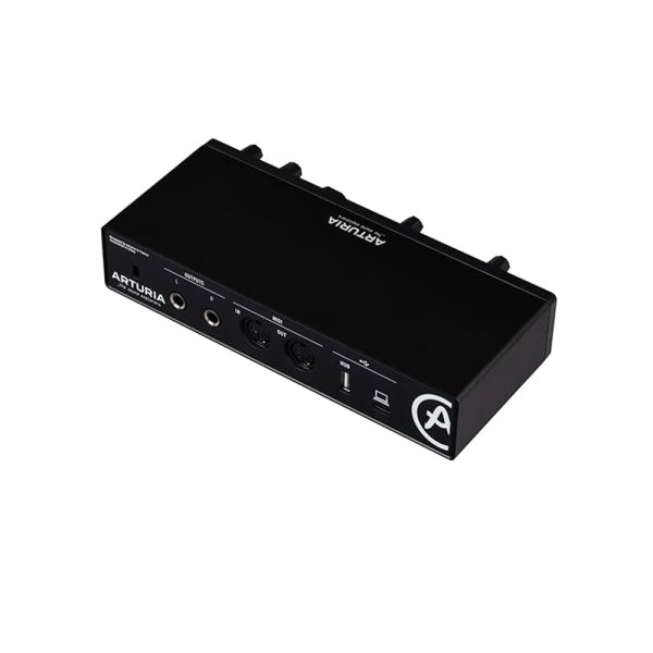 Arturia MiniFuse 2 Black Back Angle