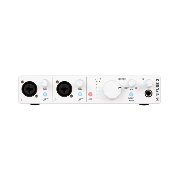 Arturia MiniFuse 2 White Front