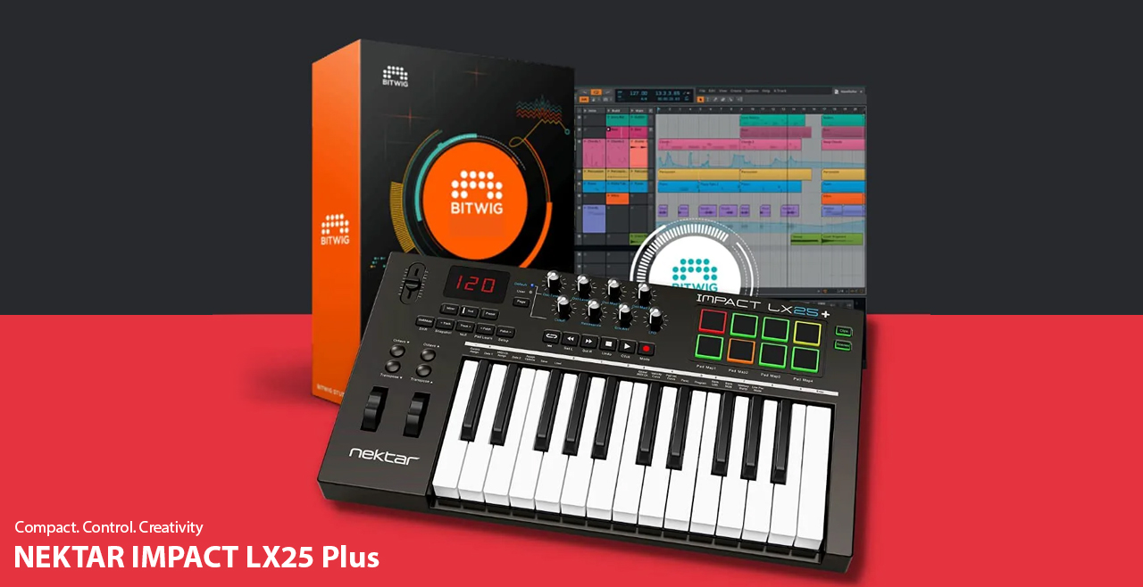 Nektar Impact LX25 Plus Content
