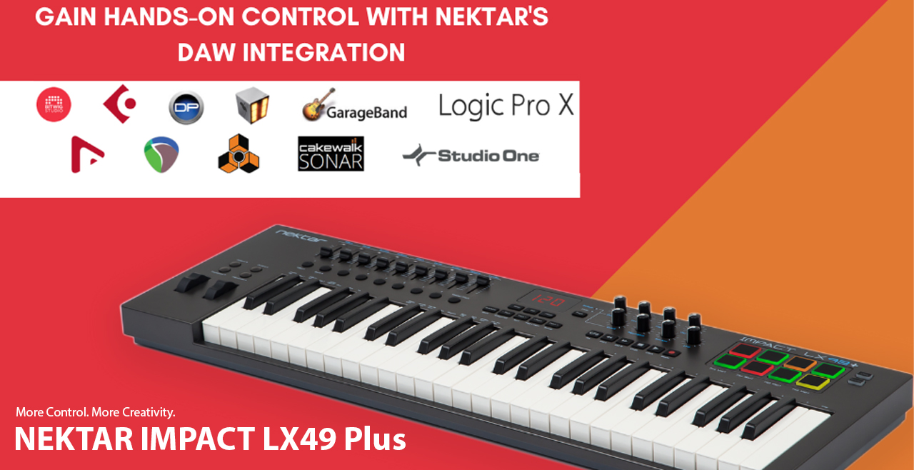 Nektar Impact LX49 Plus Content