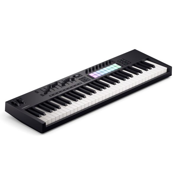 Novation LaunchKey 61 MK4 Angle