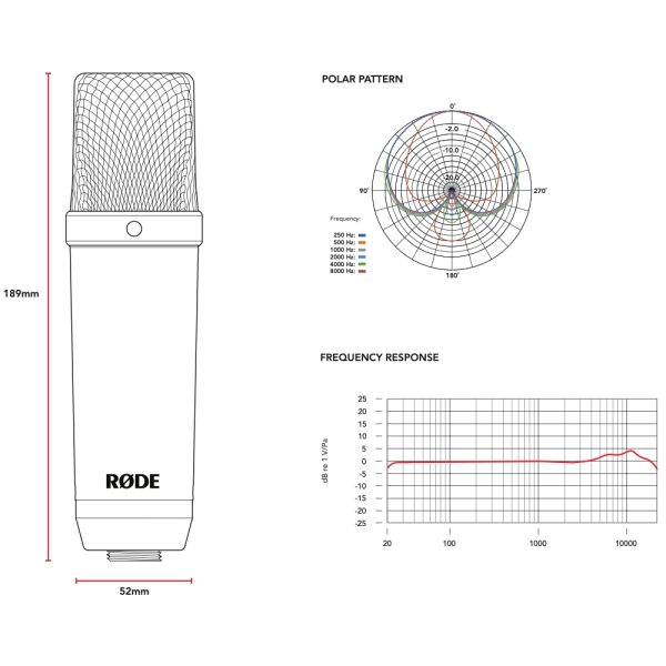 Rode NT1 Signature White Freq