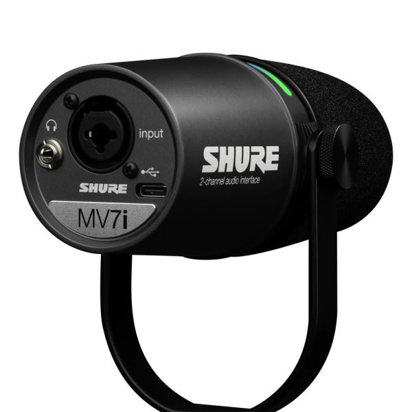 SHURE MV7i Back Angle