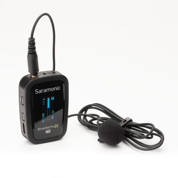 Saramonic Blink500 ProX TX Angle