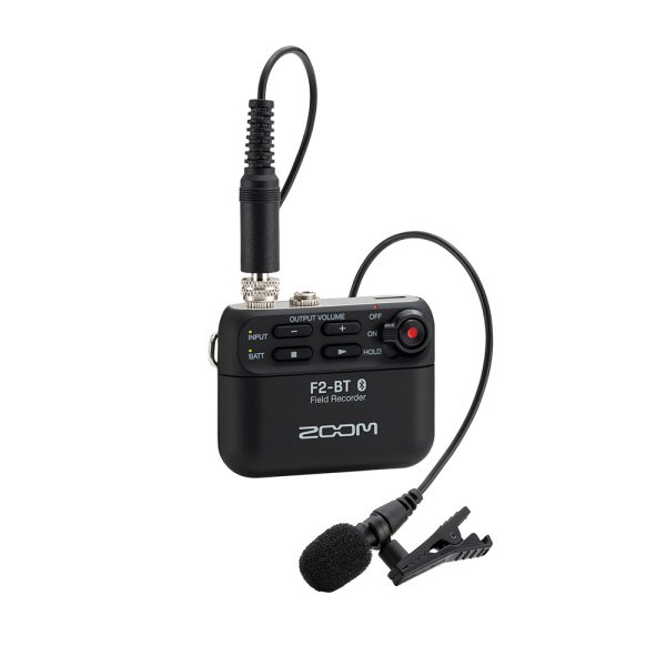 ZOOM F2-BT Black Angle