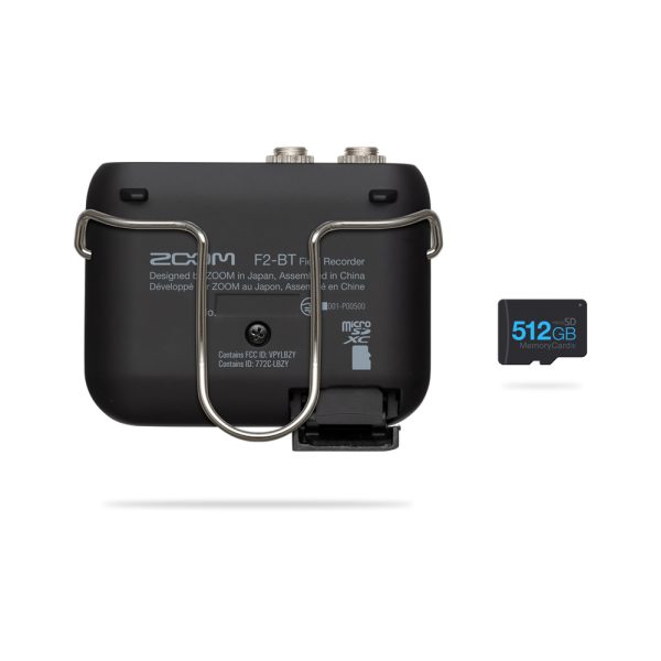 ZOOM F2-BT Black Back