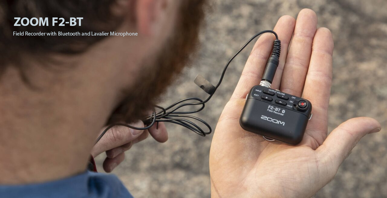 ZOOM F2-BT Black Content