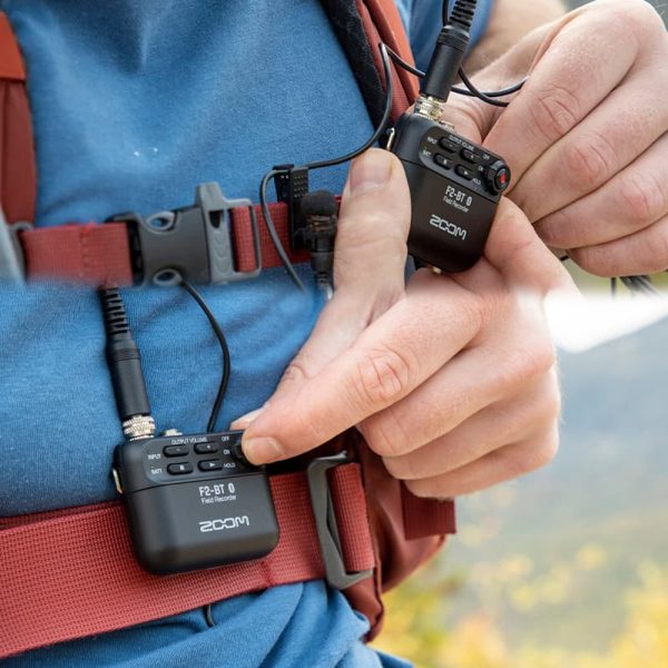 ZOOM F2-BT Black In Use