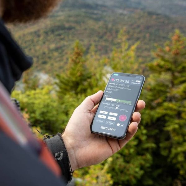 ZOOM F2-BT Black Remote