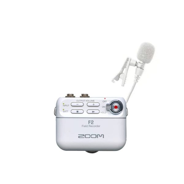 ZOOM F2 White