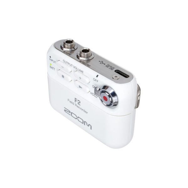 ZOOM F2 White Angle Top