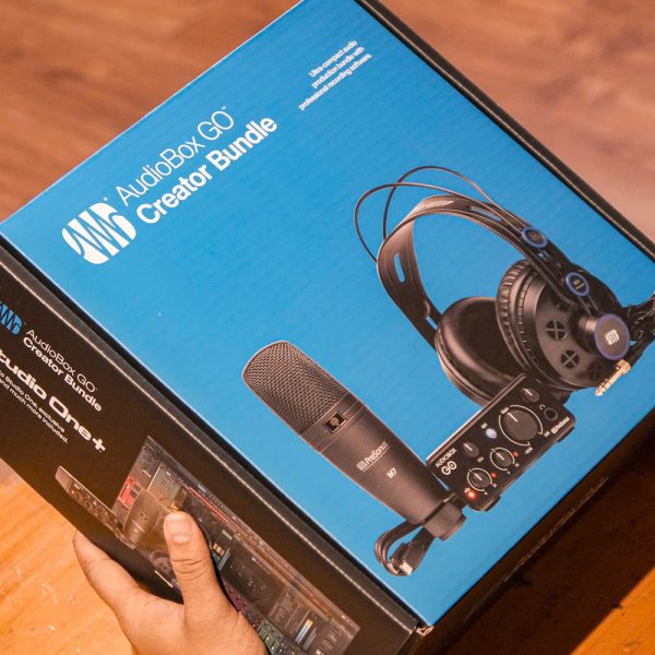 PreSonus AudioBox GO Creator Bundle Box