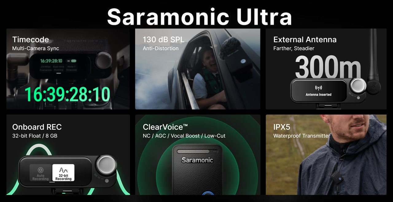 Saramonic Ultra 01 Content