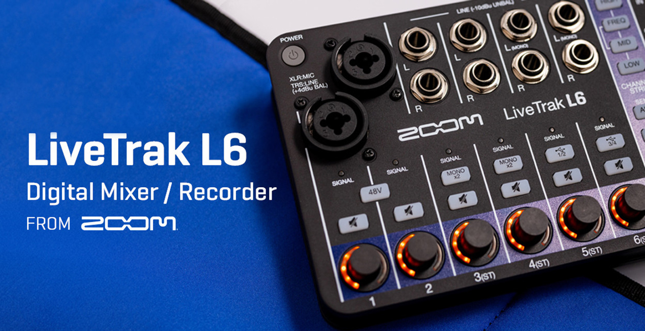 Zoom LiveTrack L6 Content