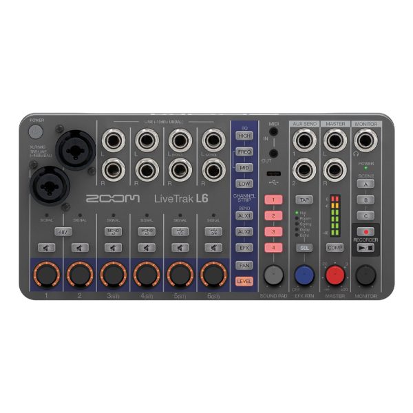 Zoom LiveTrack L6 Top