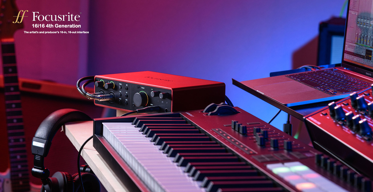 Focusrite 16i16 4th Generation Content