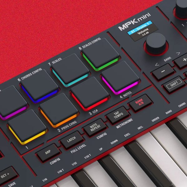 AKAI MPK Mini IV Black Pads