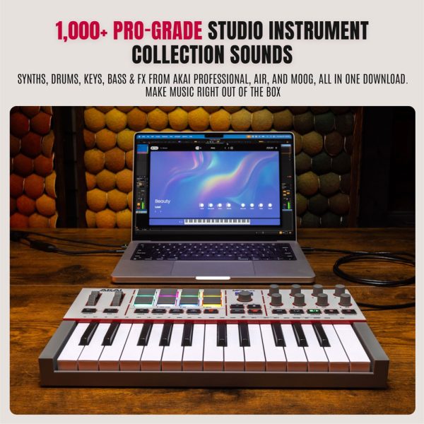 AKAI-MPK-Mini-IV-Gray-Sound AKAI-MPK-Mini-IV-Gray-Sound